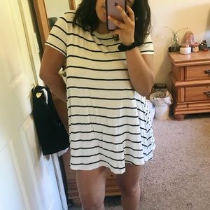 striped tee dress 💐